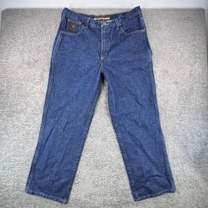 Cinch WRX Flame Resistant HRC 2 Mens Jeans 36x30 Dark Wash‎ Workwear